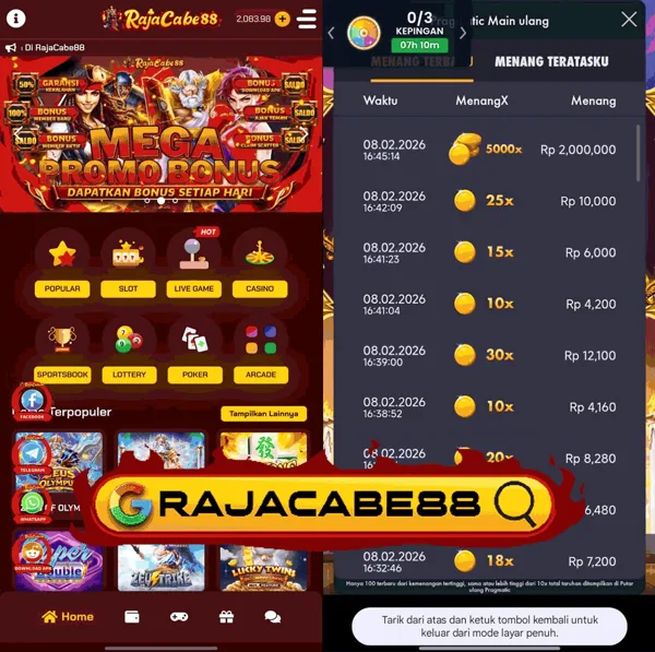 RAJACABE88 Login Resmi APK 2026